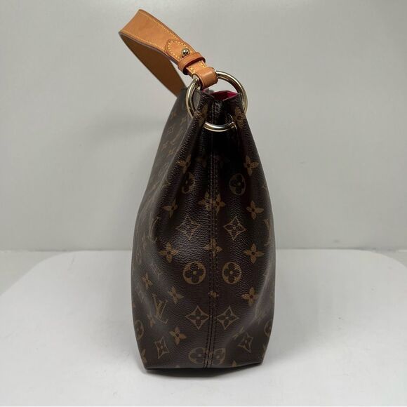 LOUIS VUITTON | Monogram Graceful MM Handbag - Picture 6 of 13